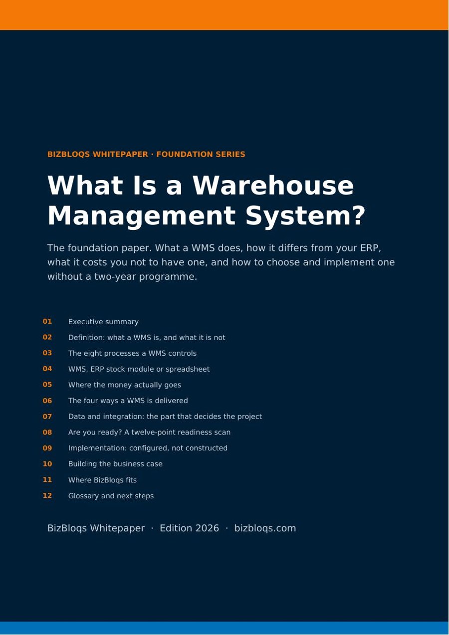 Wat is een warehouse management systeem?